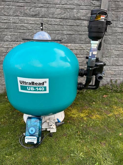 2 Ultrabead ( UB ) 140 incl gratis spoelautomaat 95m3 filter, Tuin en Terras, Vijver-toebehoren, Gebruikt, Vijverfilter, Ophalen of Verzenden