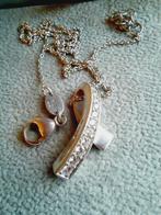 Nona ketting, Handtassen en Accessoires, Kettingen, Ophalen of Verzenden, Zo goed als nieuw, Zilver, Zilver