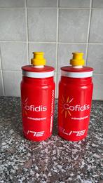 2 bidons / drinkbussen Cofidis, Sport en Fitness, Drinkbussen, Nieuw, Ophalen