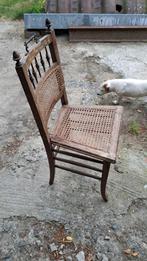 Antieke stoelen cannage, Huis en Inrichting, Stoelen, Ophalen, Riet of Rotan, Gebruikt, Bruin
