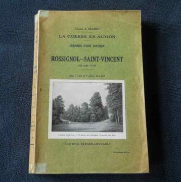 Rossignol - Saint-Vincent  (22 août 1914)  (Colonel Grasset)