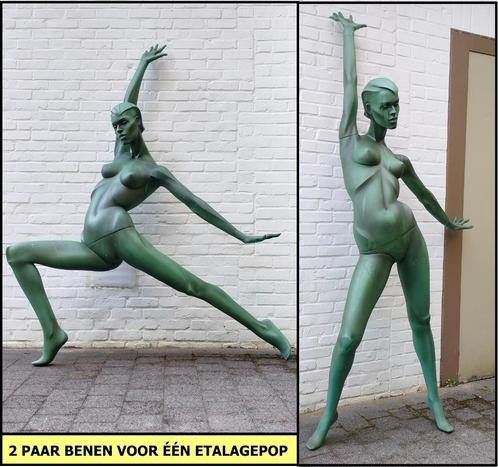 Art-Deco mannequin. Met 2 paar benen voor een andere pose., Antiek en Kunst, Curiosa en Brocante, Ophalen