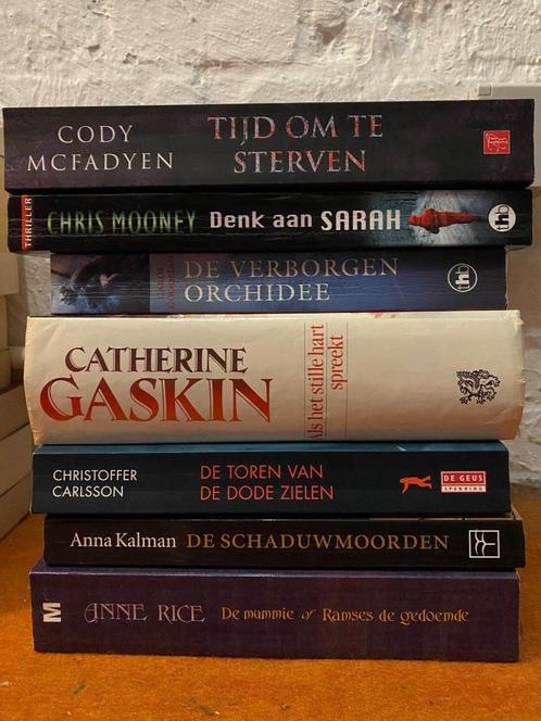 Boeken, Boeken, Thrillers, Gelezen, Wereld overig, Ophalen of Verzenden