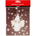 DIY Mini Engel Kit – Naaldvilten Engel 10 cm kerst decoratie, Hobby en Vrije tijd, Verzenden, Nieuw