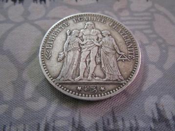 Franse munt - 5 francs - 1875 beschikbaar voor biedingen