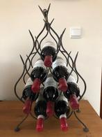 WIJNREK SMEEDIJZER voor 8 flessen WIJNFLESHOUDER, Huis en Inrichting, Woonaccessoires | Wijnrekken, Nieuw, Ophalen of Verzenden