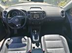 VW TIGUAN 2.0 CR TDi 4Motion AUTOKOFFER ✅ .LEER 🐮 GPS 🌍, Auto's, Euro 5, Zwart, Beige, Leder