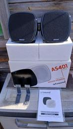 AS 401  art sound luidsprekertjes, Audio, Tv en Foto, Luidsprekerboxen, Nieuw, Minder dan 60 watt, Front, Rear of Stereo speakers
