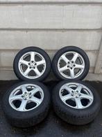 Velgen 16inch 5x110 7mm banden 205/55/16, 16 pouces, Véhicule de tourisme, Pneus été, 205 mm