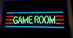 Game room neon en veel andere mancave decoratie neons kado, Nieuw, Ophalen of Verzenden, Lichtbak of (neon) lamp