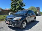 Ford Kuga 2009 2.0tdci 4x4 136pk volledig, Auto's, Ford, Zwart, Blauw, Leder, Particulier