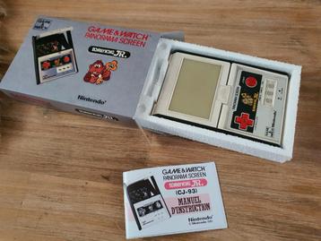 Nintendo game and watch panorama screen donkey kong JR beschikbaar voor biedingen