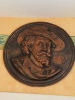Plaque murale en cuivre Petrus Paulus Rubens, Antiquités & Art, Antiquités | Bronze & Cuivre, Enlèvement, Cuivre