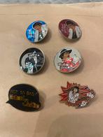 6 pins van Michael Jackson, Collections, Broches, Pins & Badges, Comme neuf, Enlèvement ou Envoi