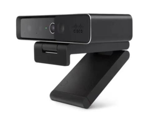 WebEx Desk Camera, Computers en Software, Webcams, Zo goed als nieuw, Bedraad, Windows, Monitorclip, Fotofunctie, Zoomfunctie