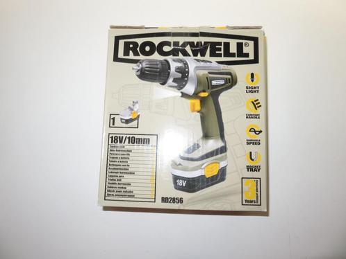 Rockwell accuschroefboormachine, Doe-het-zelf en Bouw, Gereedschap | Boormachines, Zo goed als nieuw, Boormachine, Variabele snelheid