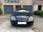 Mercedes C180 benzine, automatisch, lederen dak, pano, enz., Auto's, Automaat, Zwart, Zwart, Leder