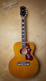 Inspiré par le Gibson (Epiphone) J-200 All solid, Comme neuf, Avec valise, Enlèvement, Guitare Western ou Guitare Folk