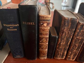 12 oude boekjes antiek