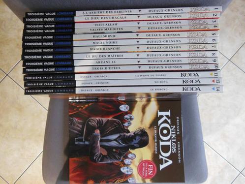 Lot BD Niklos Koda 1 à 15 Manque la 12 Toutes en EO, Boeken, Stripverhalen, Zo goed als nieuw, Ophalen of Verzenden