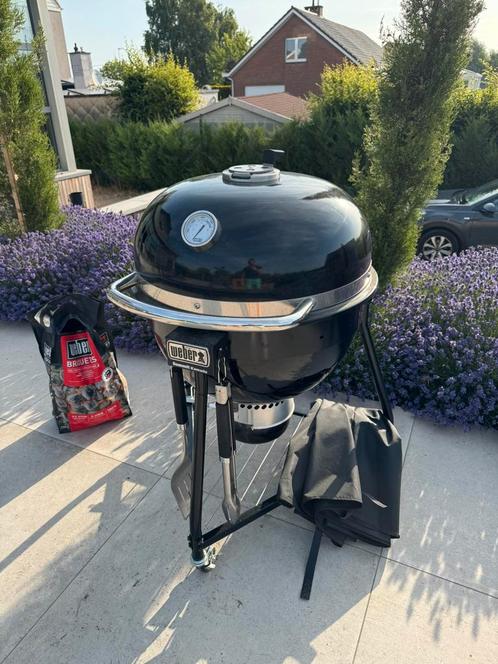 Barbecue à charbon Weber Summit Kamado E6, Tuin en Terras, Houtskoolbarbecues, Zo goed als nieuw, Ophalen