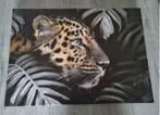 Canvas luipaard, Huis en Inrichting, Ophalen, Zo goed als nieuw