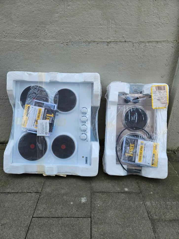 Kookplaten inbouw 2 of 4 kookzones nieuwe, Elektronische apparatuur, Waterkokers, Ophalen