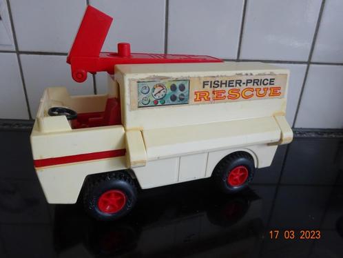 Vintage 1974 Fisher-Price Rescue Vehicle*Met geluid*, Enfants & Bébés, Jouets | Fisher-Price, Sonore, Enlèvement ou Envoi