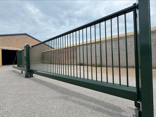 Compleet nieuwe automatische schuifpoort, Tuin en Terras, Tuinhekken en Hekwerk, Zo goed als nieuw, Ophalen