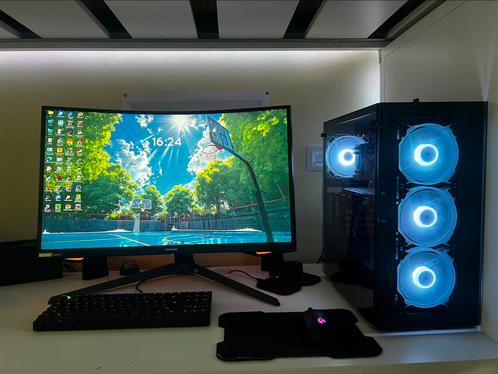 Volledige hoogwaardige gaming-setup + Odyssey G7, Games en Spelcomputers, Games | Pc, Ophalen