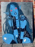 Canvas elf, Antiek en Kunst, Kunst | Schilderijen | Modern, Ophalen