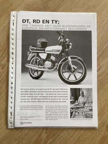 Unieke Map met documentatie Yamaha en Union bromfietsen beschikbaar voor biedingen