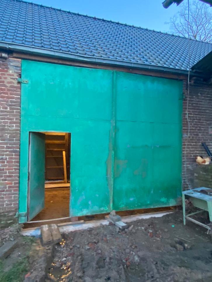 Grote poort met deur., Tuin en Terras, Tuinpoorten, Gebruikt, Ophalen