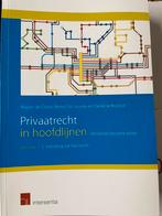 Privaatrecht in hoofdlijnen, Boeken, Ophalen of Verzenden, Zo goed als nieuw