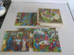 Vintage Disney Sneeuwwitje Blokpuzzel, Antiek en Kunst, Ophalen of Verzenden