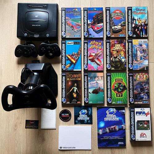 Console Sega Saturn + Jeux, Consoles de jeu & Jeux vidéo, Jeux | Sega, Comme neuf, Enlèvement ou Envoi