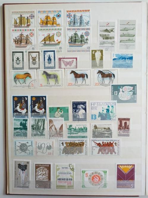 Postzegels Bulgarije, +/- 145 stuks, Timbres & Monnaies, Timbres | Europe | Autre, Bulgarie, Enlèvement ou Envoi