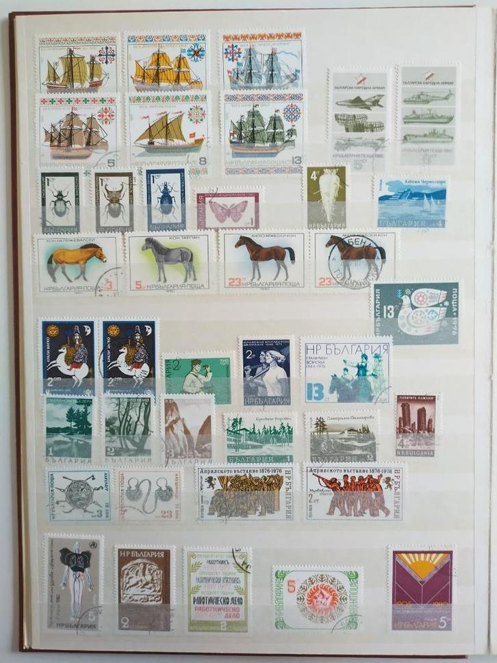 Postzegels Bulgarije, +/- 145 stuks, Postzegels en Munten, Postzegels | Europa | Overig, Bulgarije, Ophalen of Verzenden