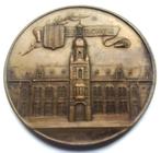 medaille Mauquoy 1907 wijding inhuldiging gasthuis berchem, Postzegels en Munten, Penningen en Medailles, Ophalen of Verzenden
