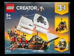 LEGO Creator 3en1 Le bateau pirate 31109, Ophalen of Verzenden, Zo goed als nieuw, Complete set, Lego