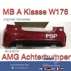 W176 AMG Achterbumper Mercedes A Klasse + spoiler A250 A200, Gebruikt, Ophalen of Verzenden, Bumper, Achter