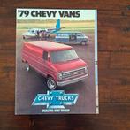 CHEVROLET  '79   CHEVY VANS, Boeken, Ophalen of Verzenden, Nieuw, Chevrolet