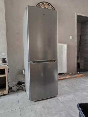 Combi frigo congélateur inox, Electroménager, Enlèvement, Comme neuf