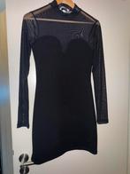 Zwarte jurk met mooie afwerking, H&M, Verzenden, Zwart, Nieuw