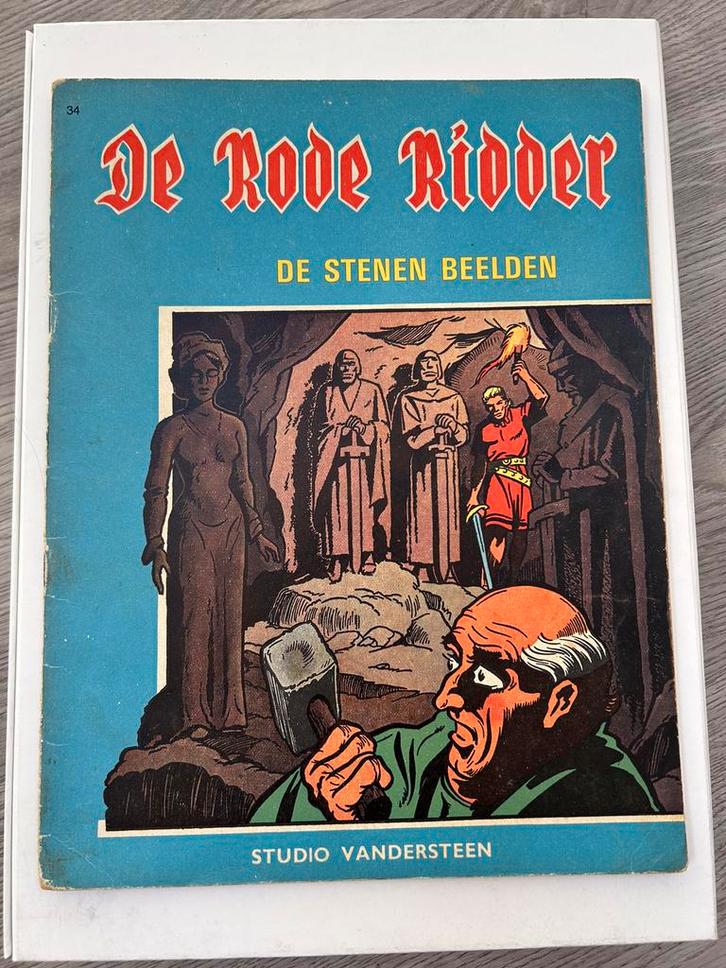 De Rode Ridder 34 De Stenen Beelden eerste druk 1967, Boeken, Stripverhalen, Ophalen of Verzenden