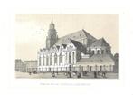 1844 - Bruxelles - Eglise de la Chapelle / Brussel, Antiquités & Art, Envoi