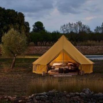 Nieuwe Autentic Major Bell 5.2 Kurkuma glamping tent, Caravans en Kamperen, Tenten, Ophalen, Nieuw