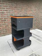 bijzettafel voor bureau, Ophalen, Met wielen, Gebruikt, Bureau