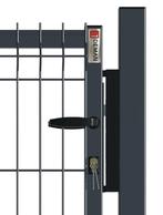 Clôtures, poteaux, Enlèvement, Neuf, Fer