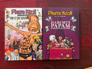Lot 2 livres Pierre Kroll beschikbaar voor biedingen